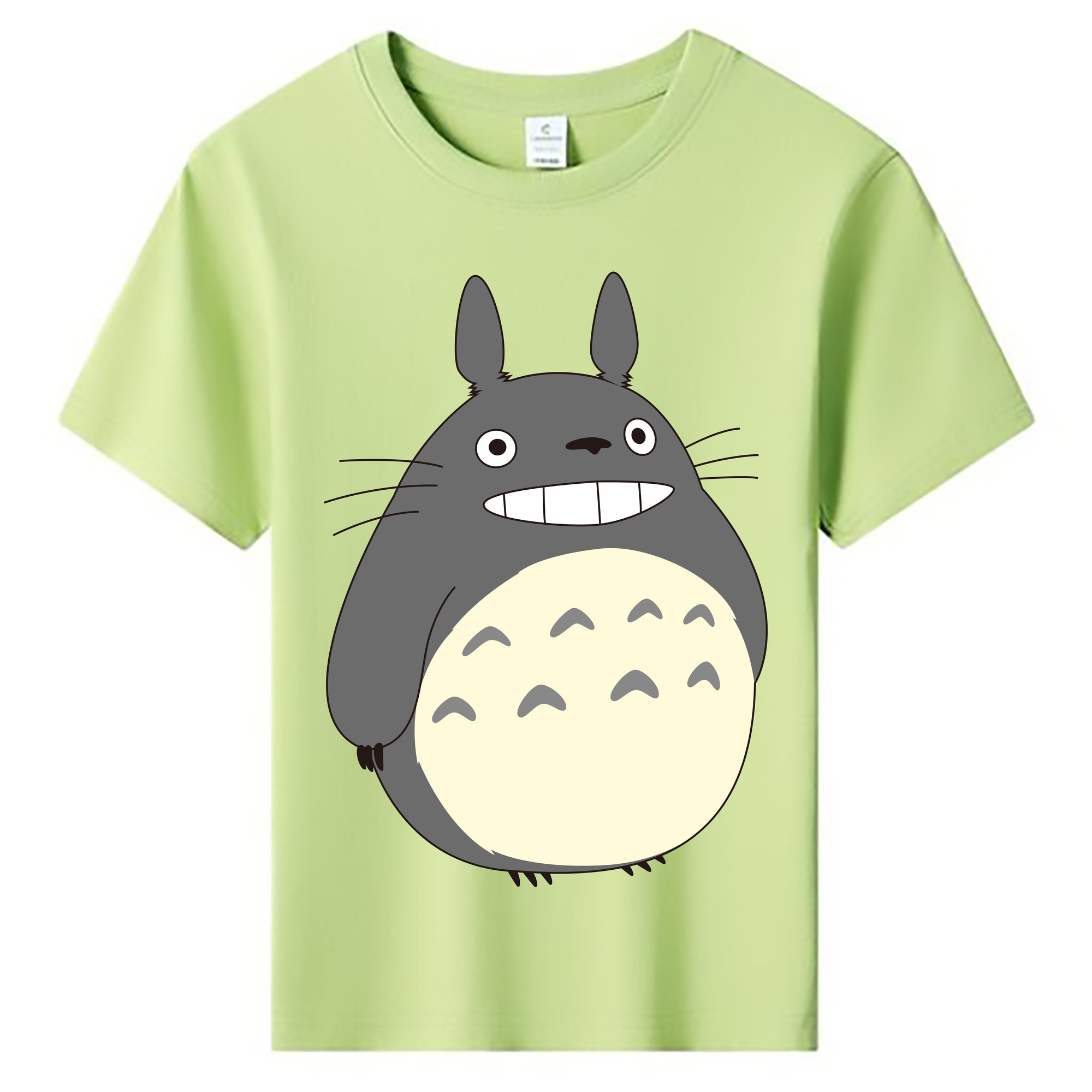 （画像用） となりのトトロ 草壁メイ 草壁サツキ My Neighbor Totoro Satsuki Kusakabe Mei Kusakabe 綿100％キッズTシャツ（フロントプリント）